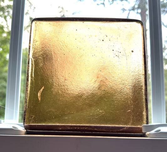6 x 6 x 1/2 Inch Tile - Tan / Cafe au lait