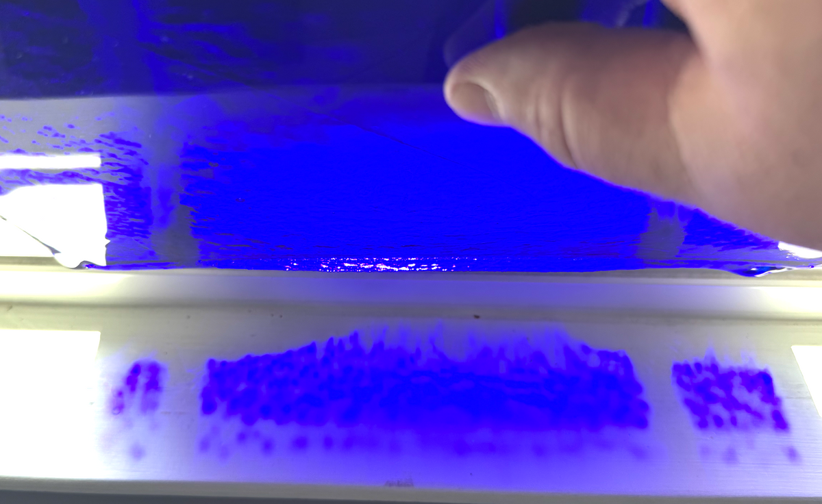 Blenko Dalle de Verre - Blue Cobalt