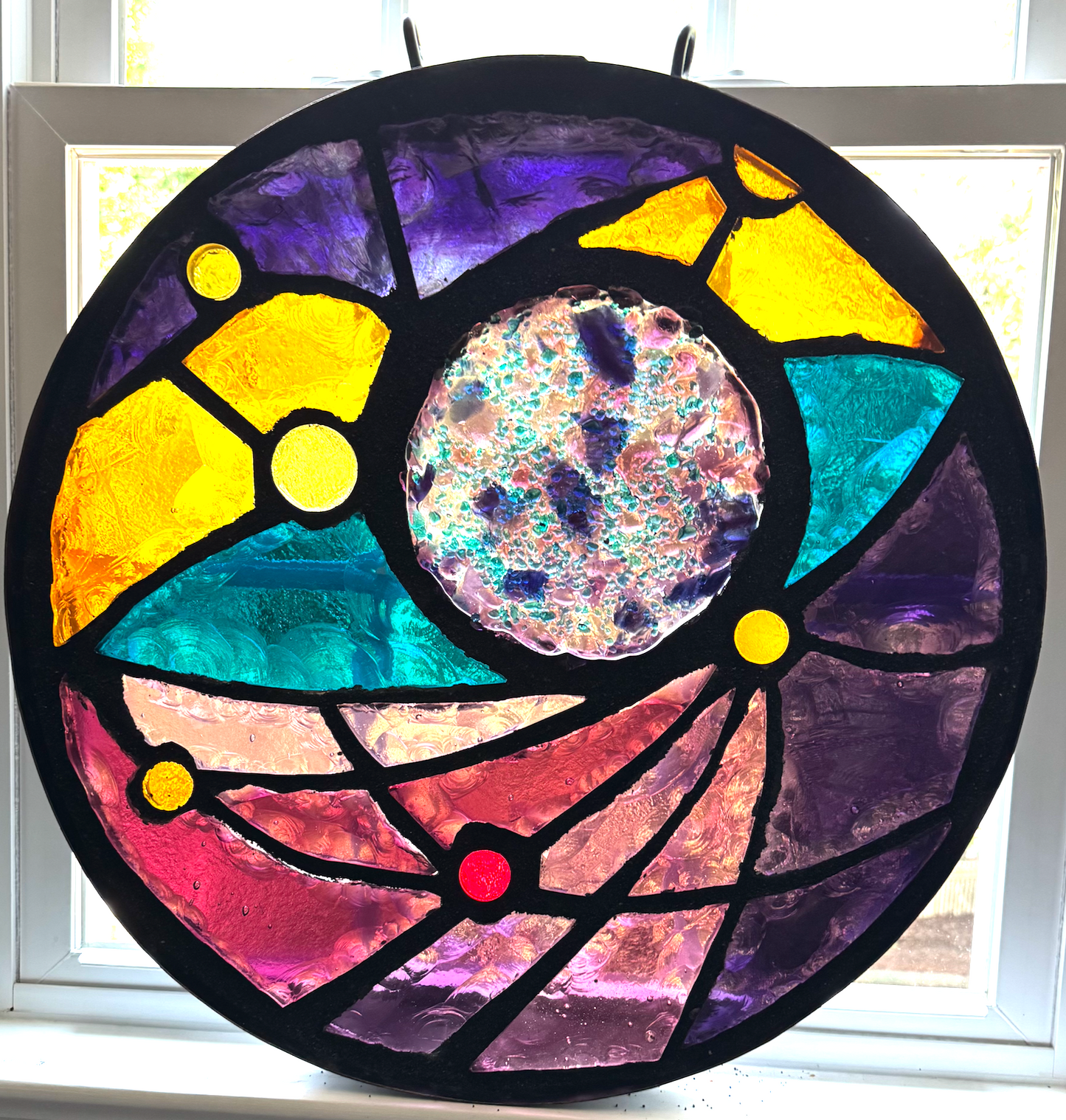 Original Art - Cosmic Galaxy in Purple