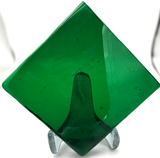 Blenko Dalle de Verre (Pony Size 8 x 8) - Leaf Green