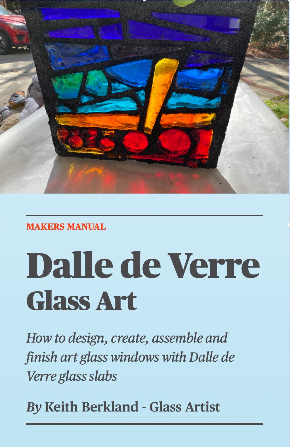 Making Dalle de Verre by Keith Berkland