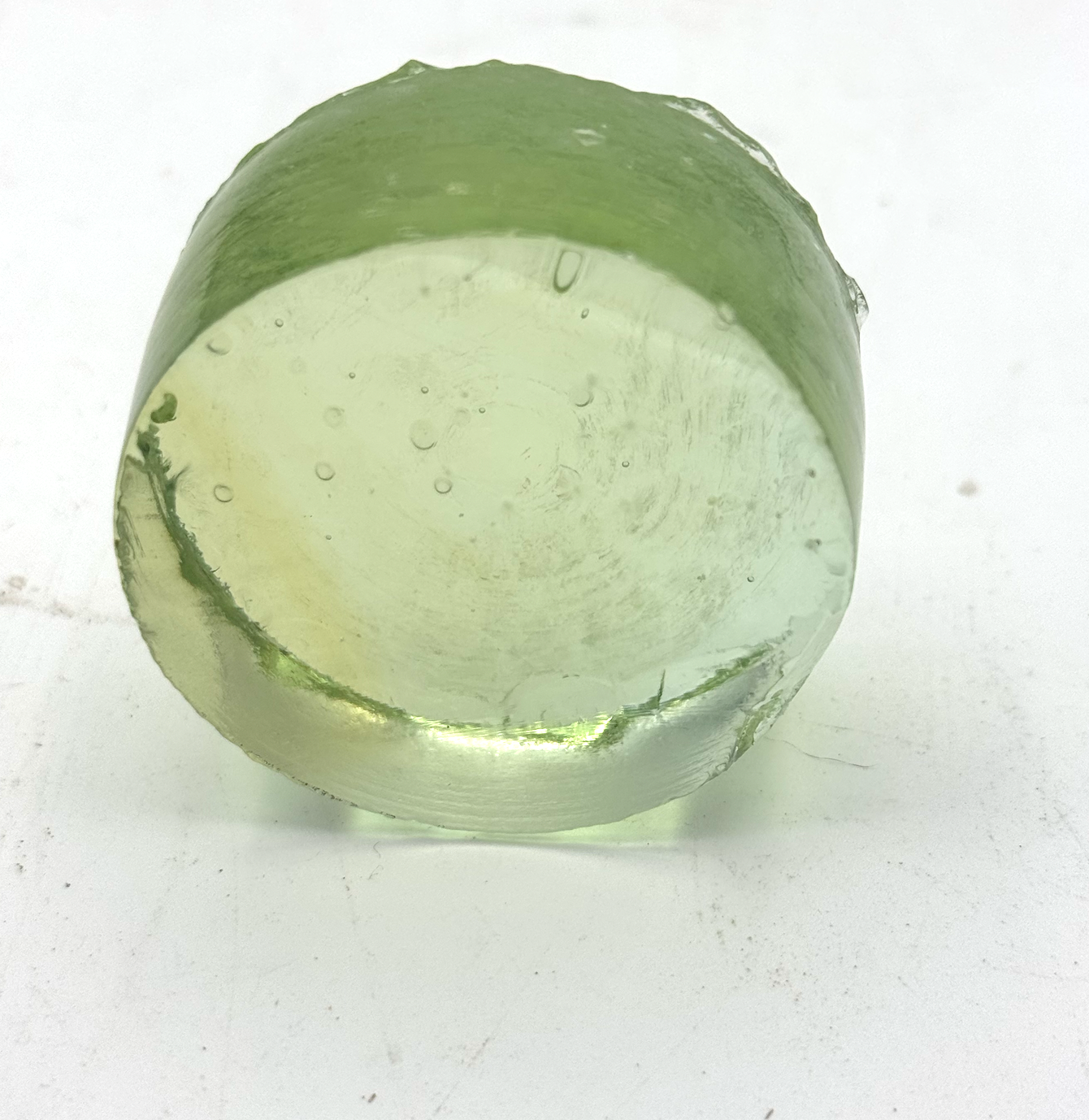 Small Dalle de Verre Glass Rounds
