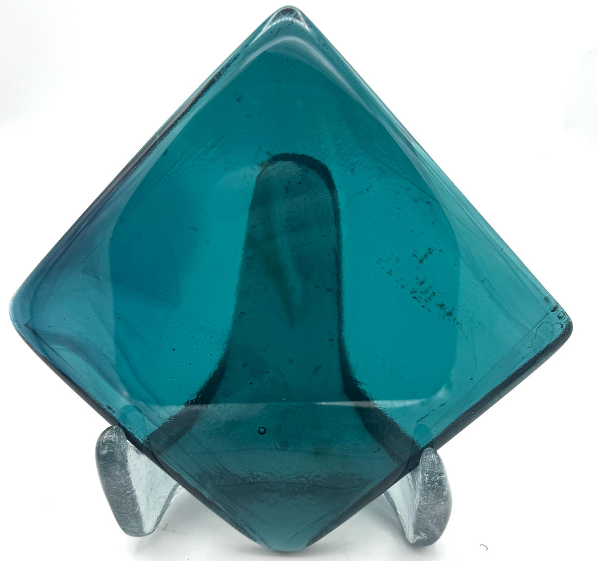 6 x 6 x 1/2 Inch Tile - Medium Azure Blue