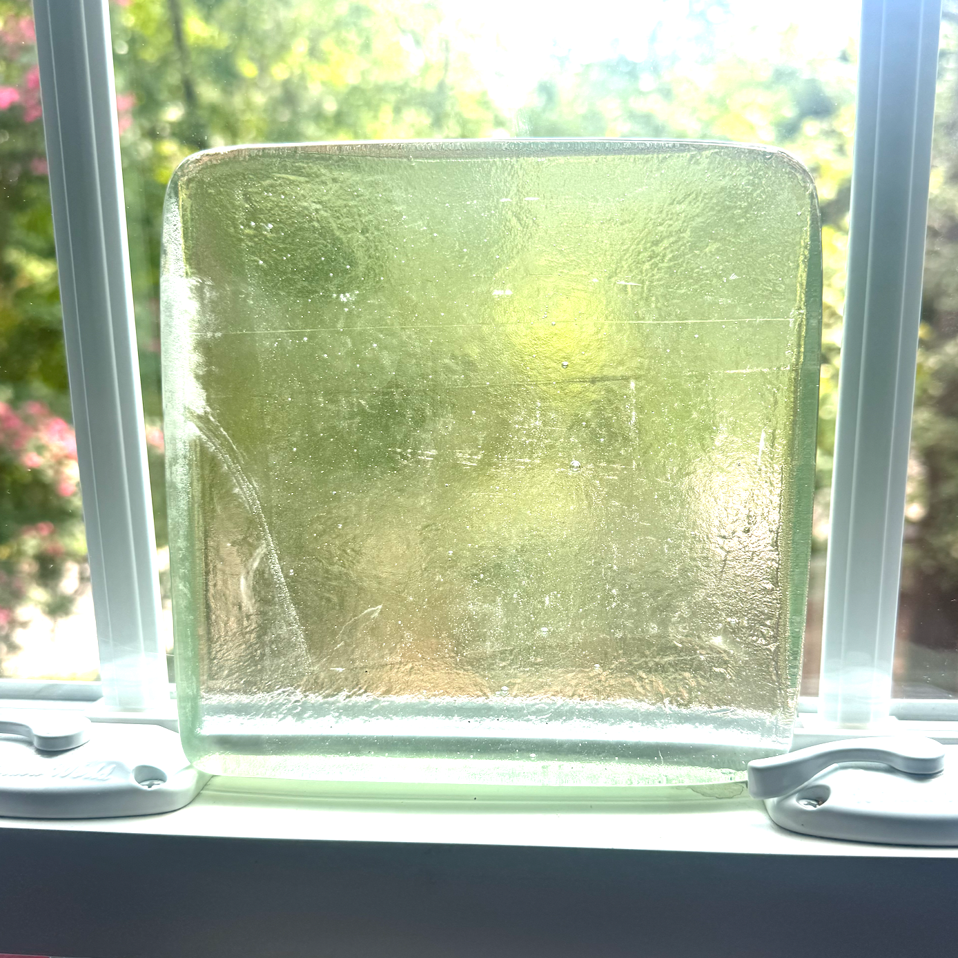 6 x 6 x 1/2 Inch Tile - Clear
