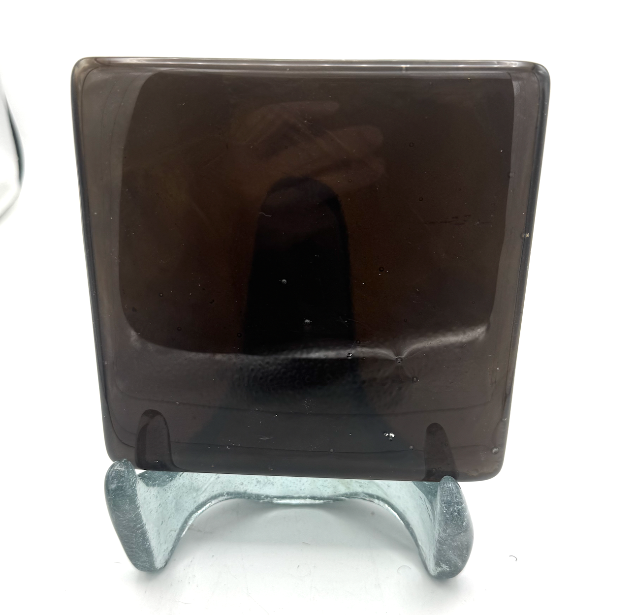 6 x 6 x 1/2 Inch Tile - Dark Gold / Amber Brown