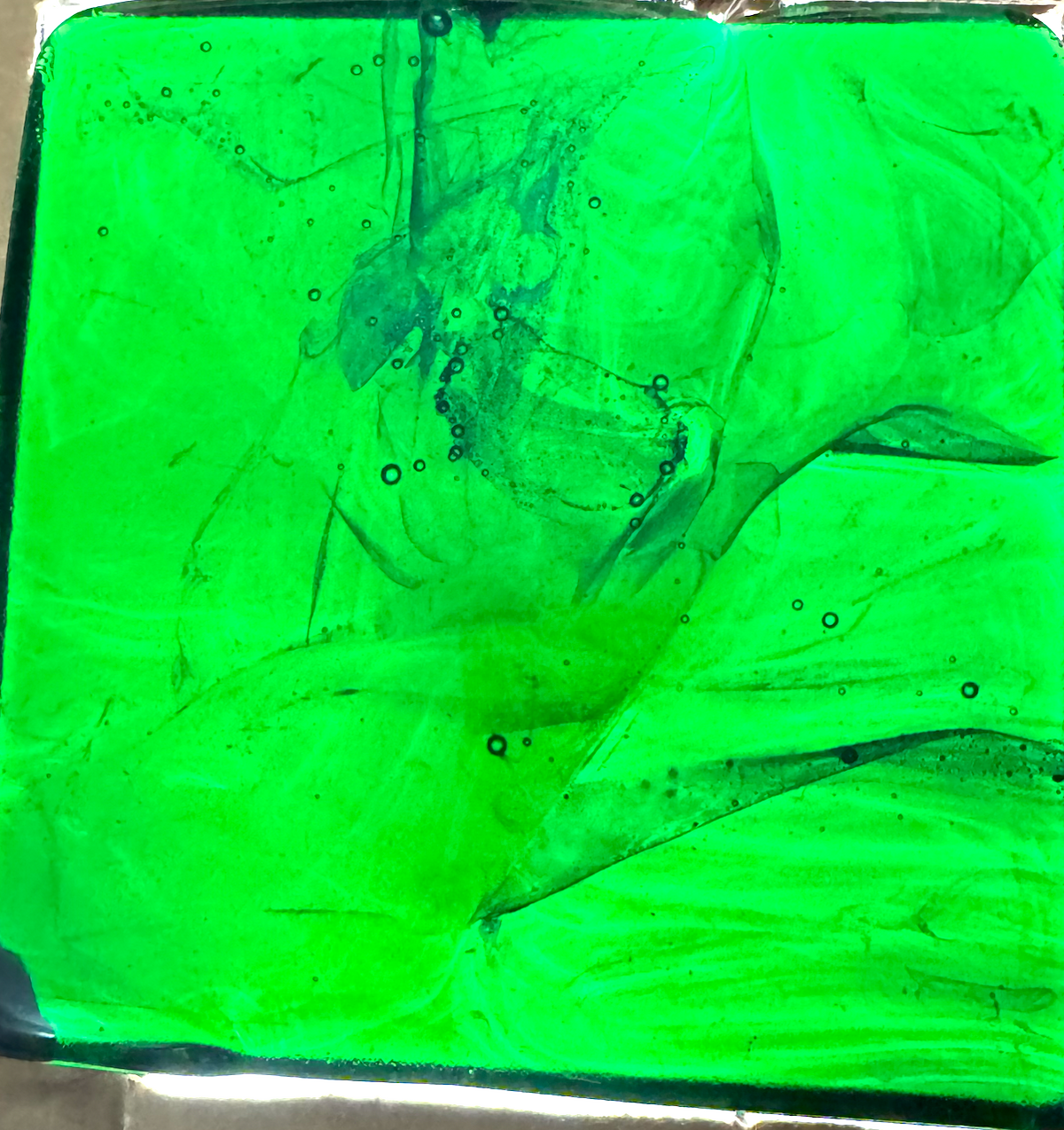 6 x 6 x 1/2 Inch Tile - Islamic Green