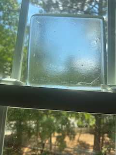 6 x 6 x 1/2 Inch Tile - Crystal Clear