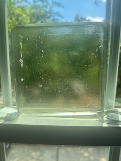 6 x 6 x 1/2 Inch Tile - Crystal Clear