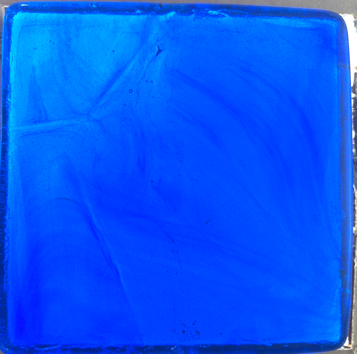 6 x 6 x 1/2 Inch Tile - Royal Cobalt Blue