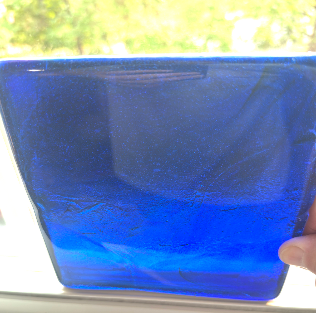 6 x 6 x 1/2 Inch Tile - Royal Cobalt Blue