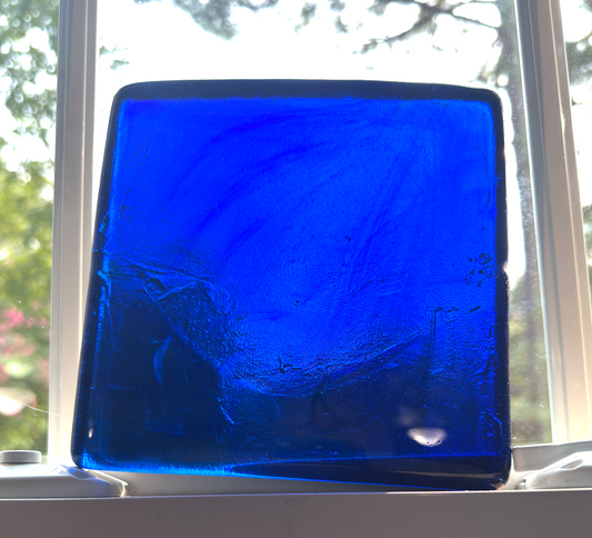 6 x 6 x 1/2 Inch Tile - Royal Cobalt Blue