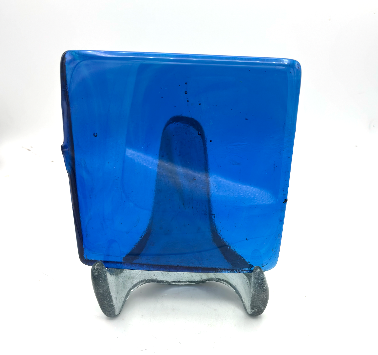 6 x 6 x 1/2 Inch Tile - Bright Turquoise Blue