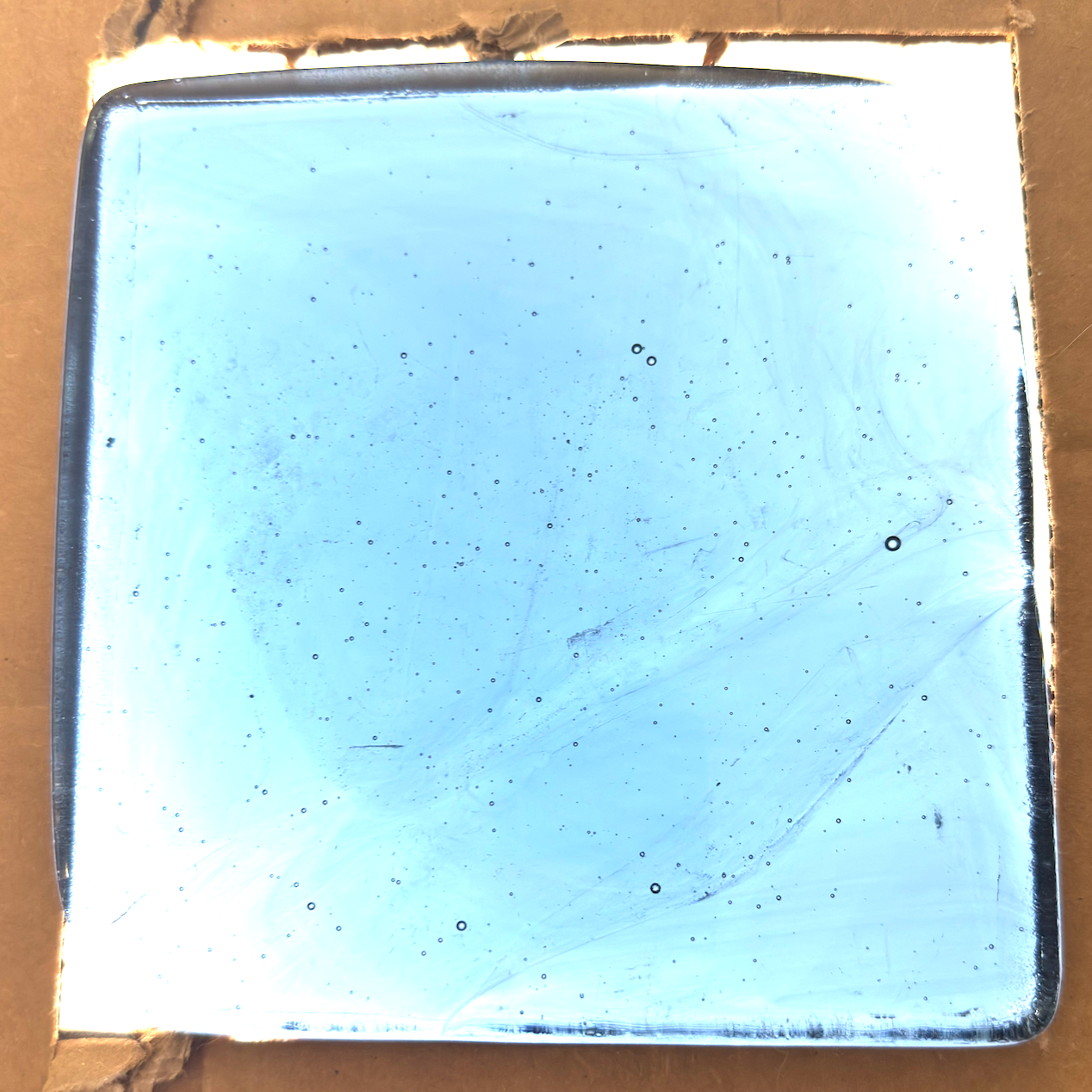 6 x 6 x 1/2 Inch Tile - Slate Blue