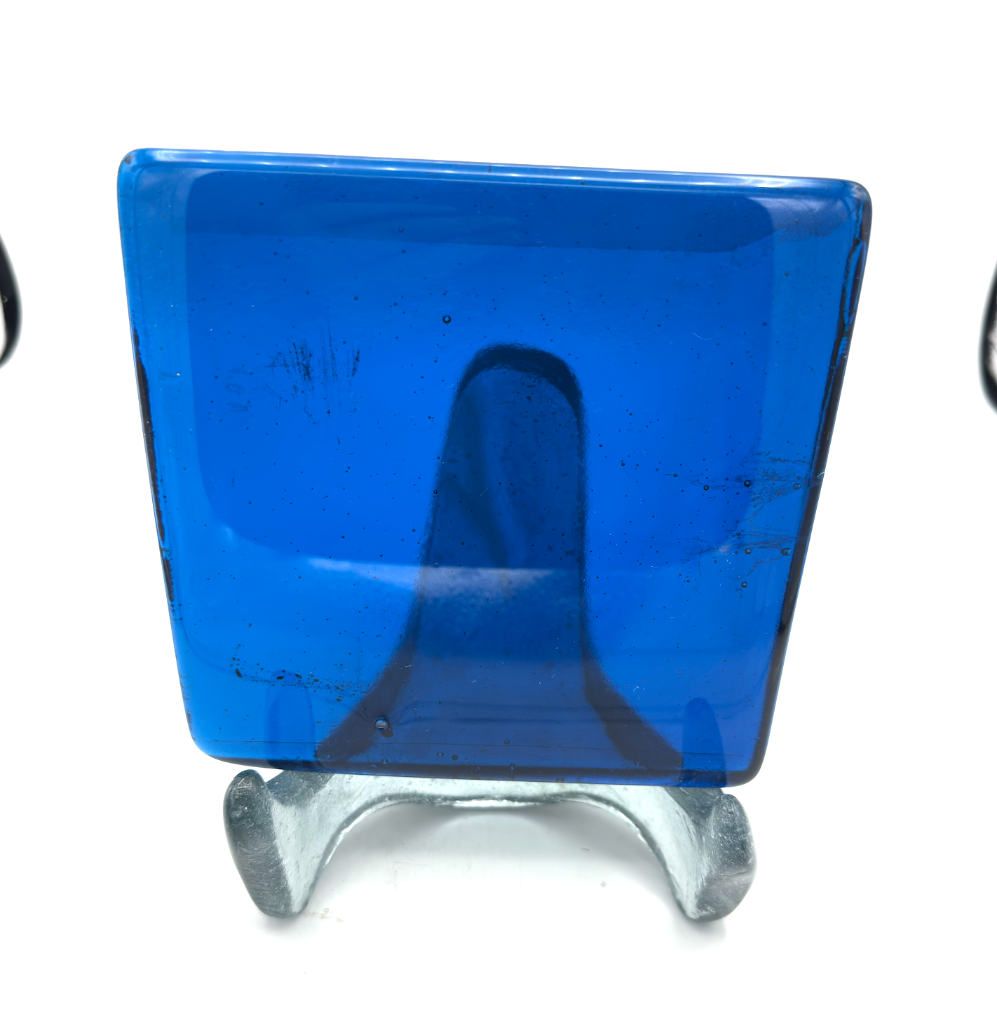 6 x 6 x 1/2 Inch Tile - Medium Aqua Blue