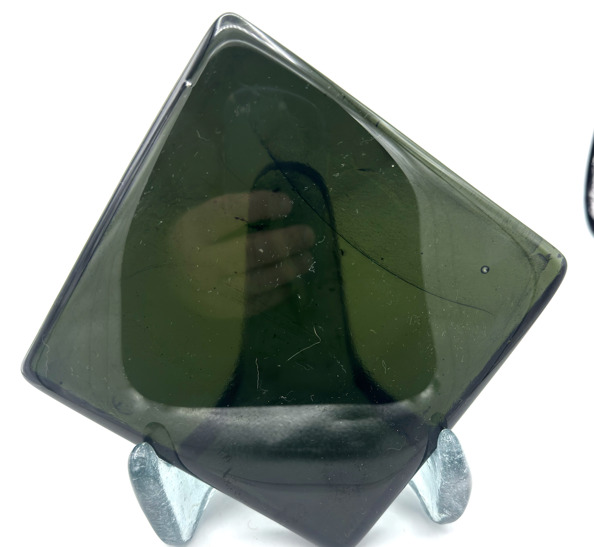 6 x 6 x 1/2 Inch Tile - Asparagas Green