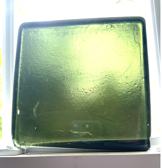 6 x 6 x 1/2 Inch Tile - Asparagas Green