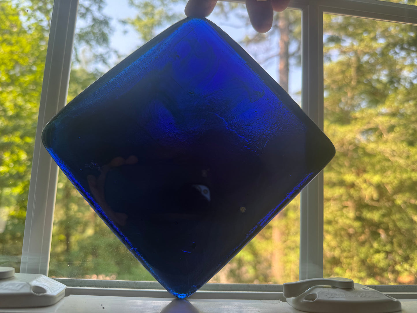 6 x 6 x 1/2 Inch Tile - Blue - Purple
