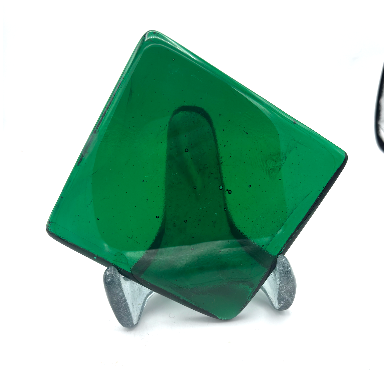 6 x 6 x 1/2 Inch Tile - Medium Carribean Green