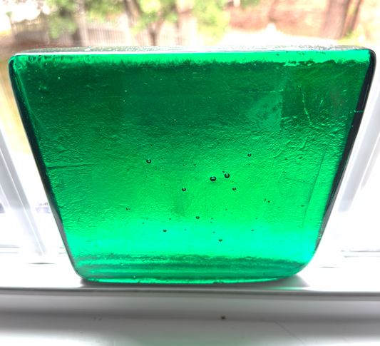 6 x 6 x 1/2 Inch Tile - Medium Carribean Green
