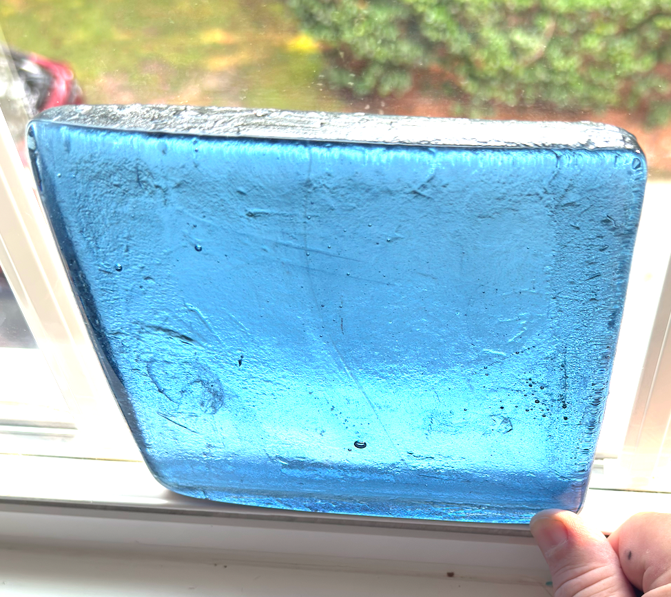 6 x 6 x 1/2 Inch Tile - Light Celestial Blue