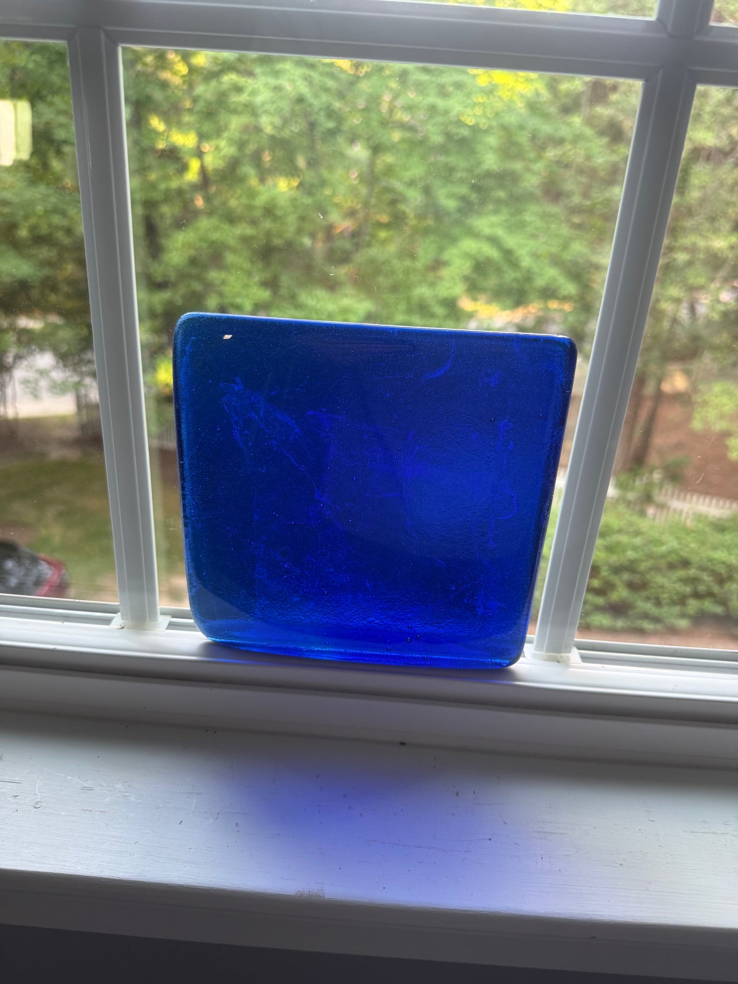 6 x 6 x 1/2 Inch Tile - Cobalt Blue