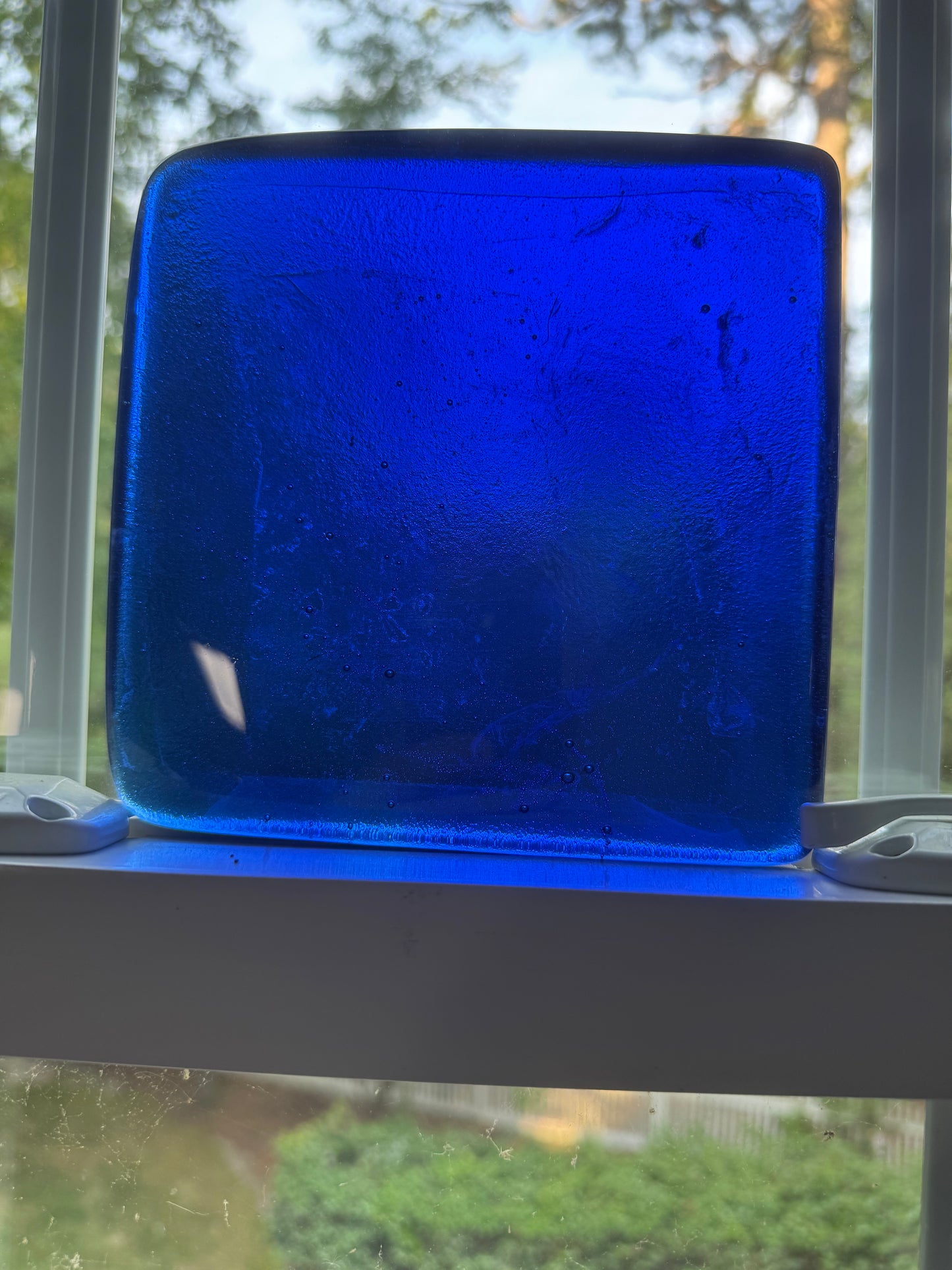 6 x 6 x 1/2 Inch Tile - Cobalt Blue