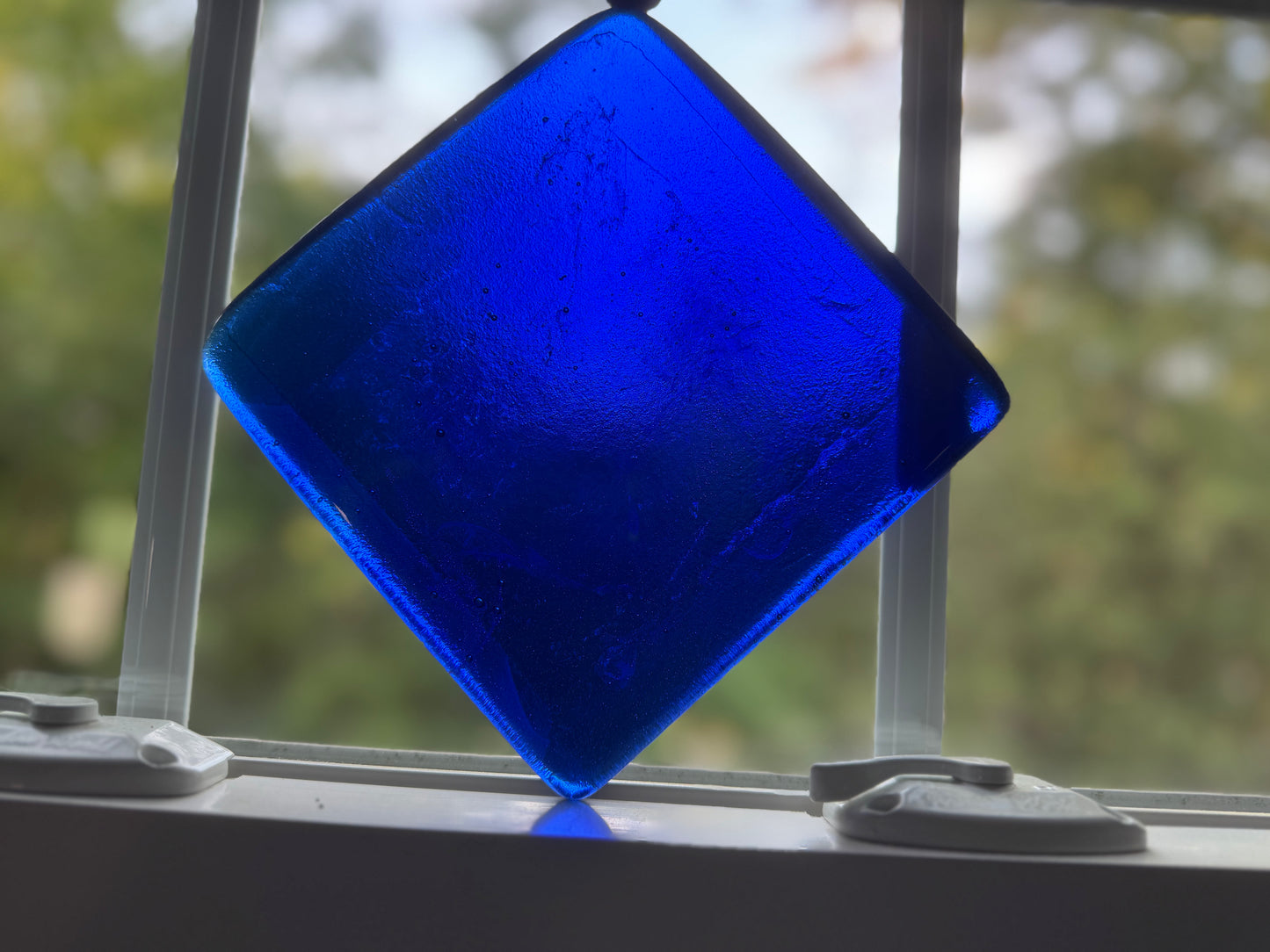 6 x 6 x 1/2 Inch Tile - Cobalt Blue