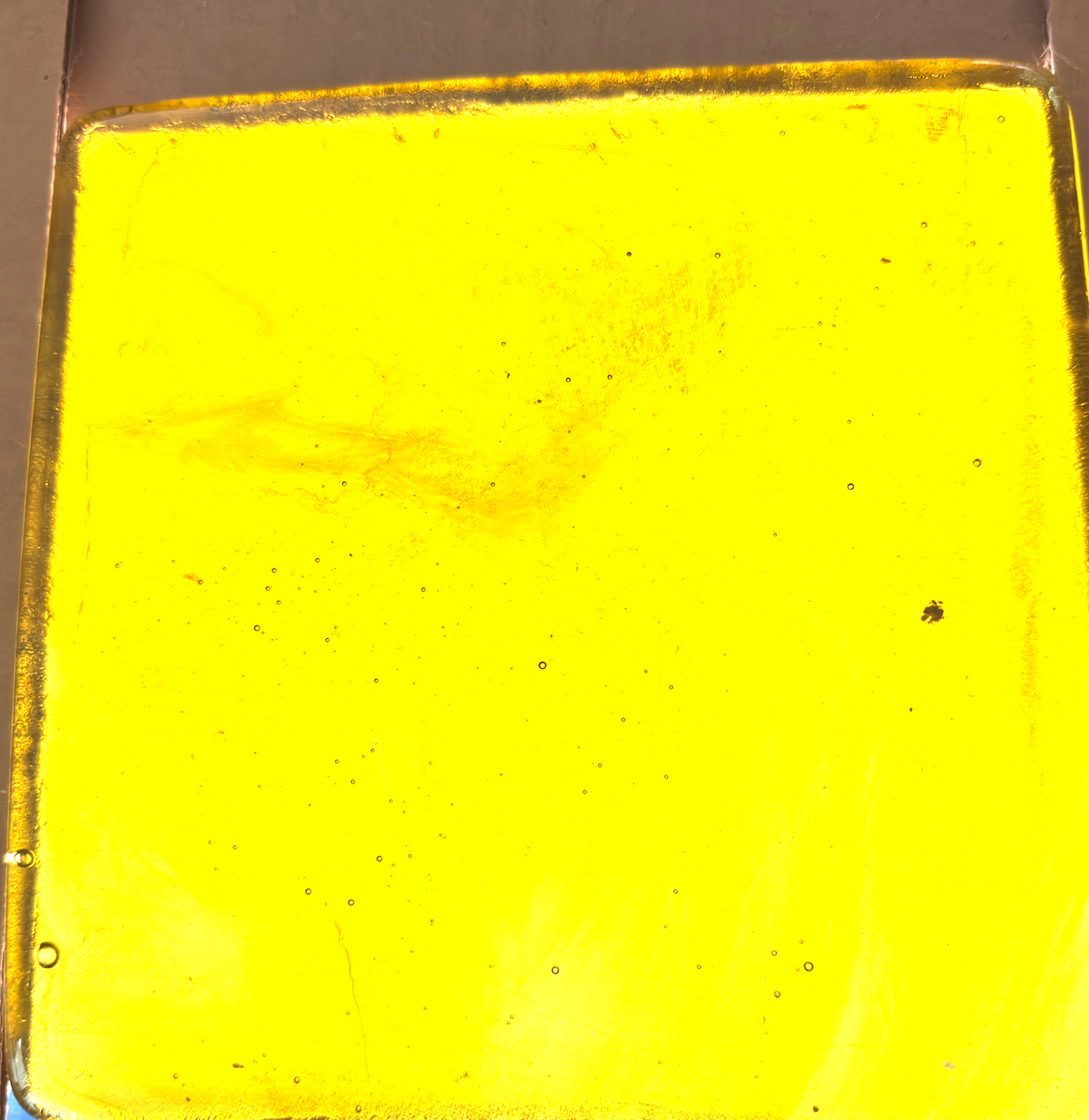 6 x 6 x 1/2 Inch Tile - Harvest Gold