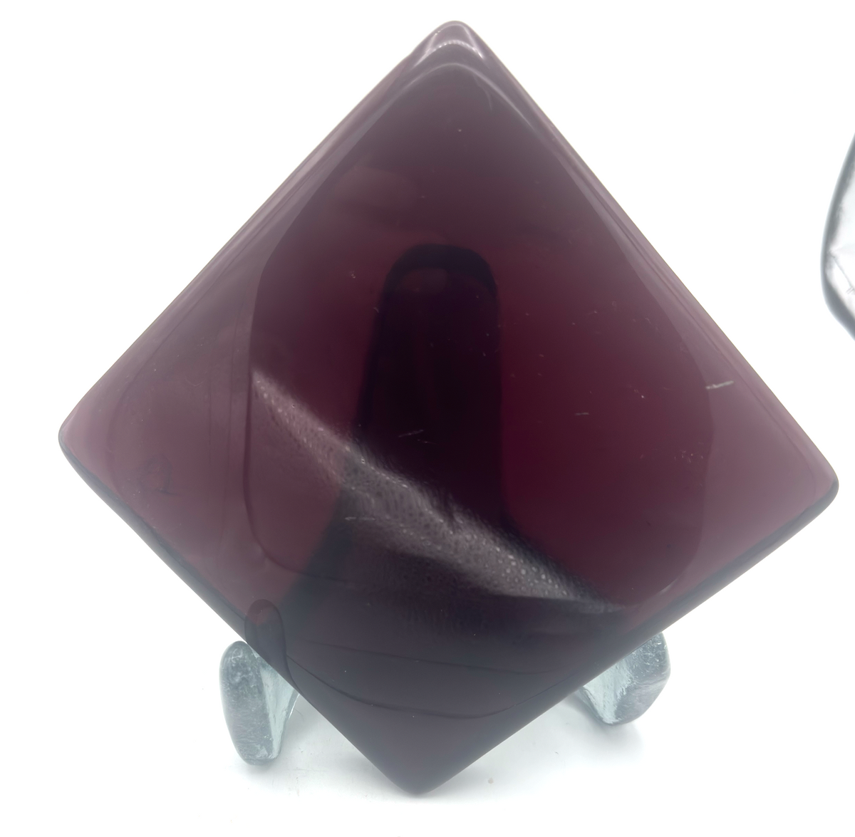 6 x 6 x 1/2 Inch Tile - Dark Raspberry
