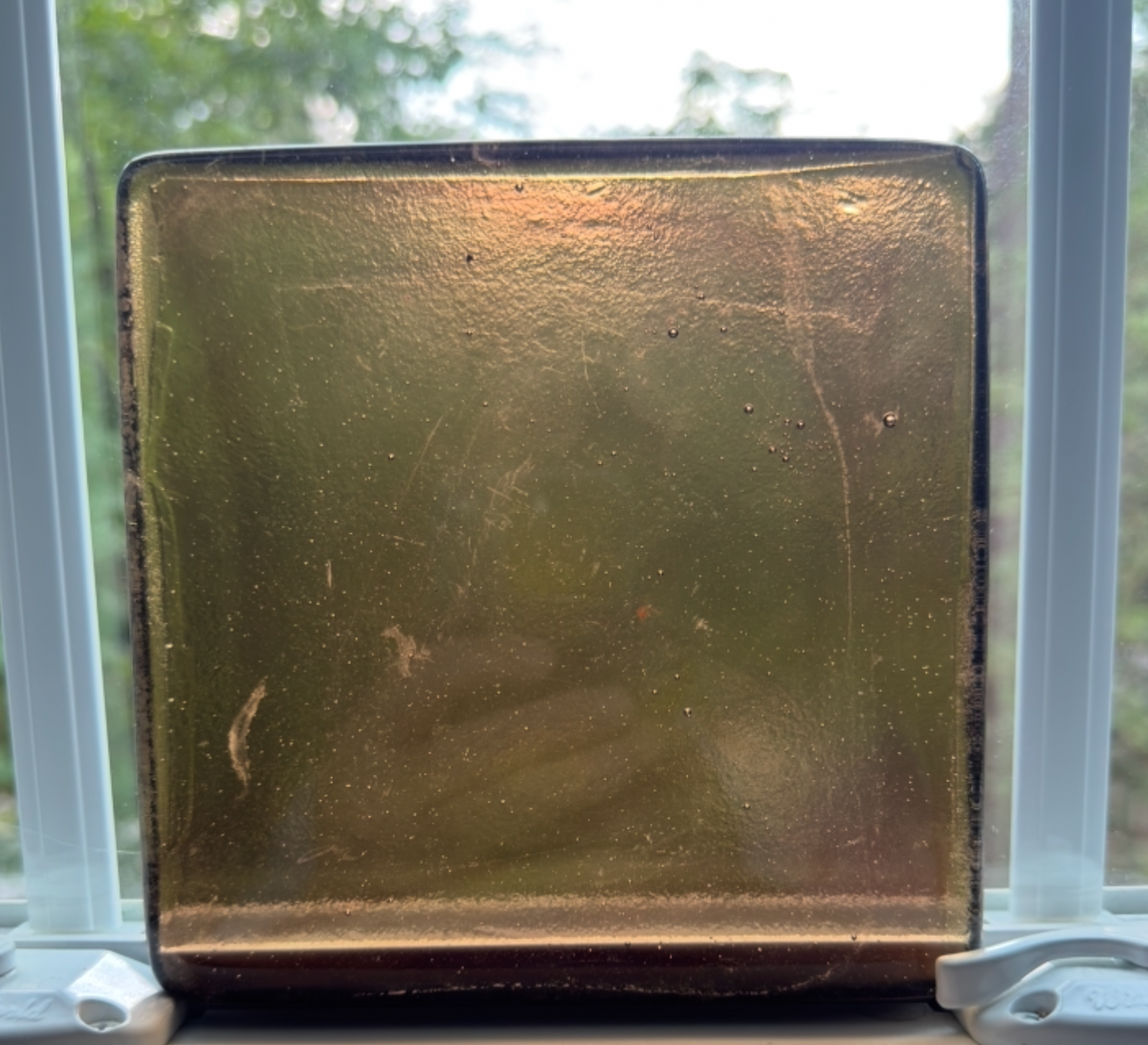6 x 6 x 1/2 Inch Tile - Tan / Cafe au lait