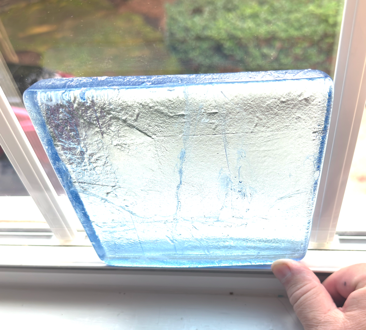 6 x 6 x 1/2 Inch Tile - Light Pastel Blue