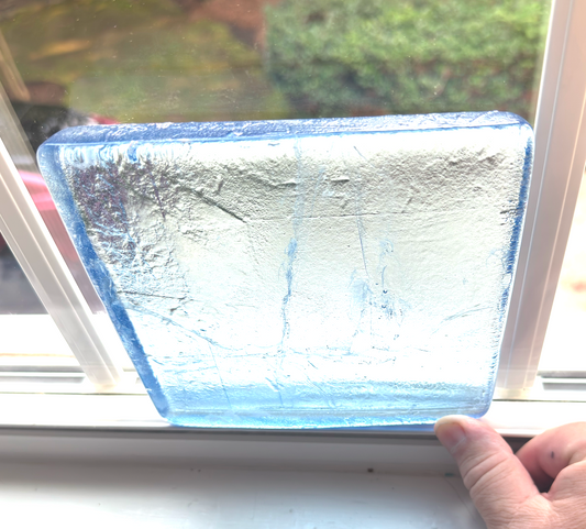 6 x 6 x 1/2 Inch Tile - Light Pastel Blue