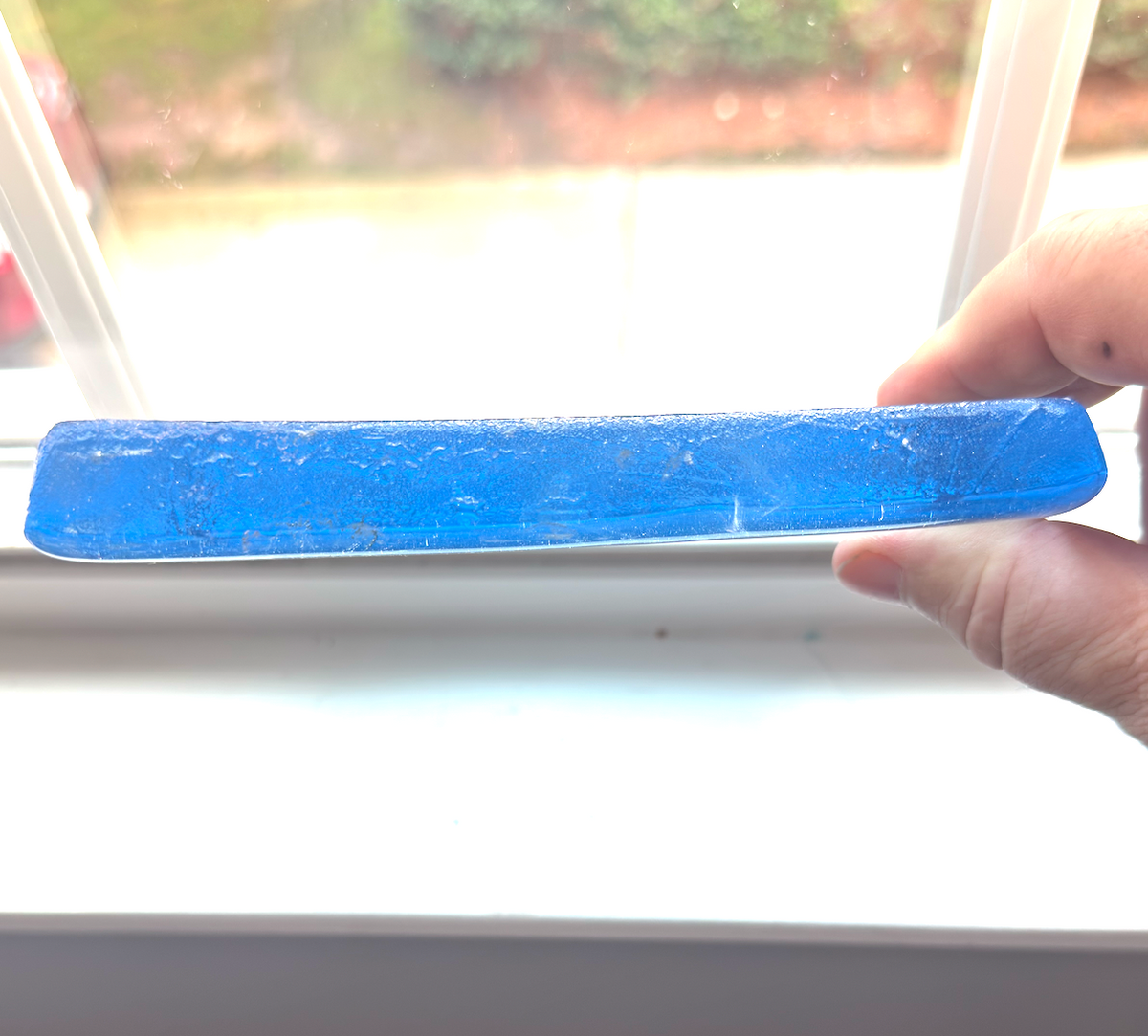 6 x 6 x 1/2 Inch Tile - Light Pastel Blue