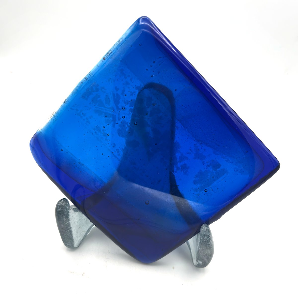 6 x 6 x 1/2 Inch Tile - Medium Perisan Blue