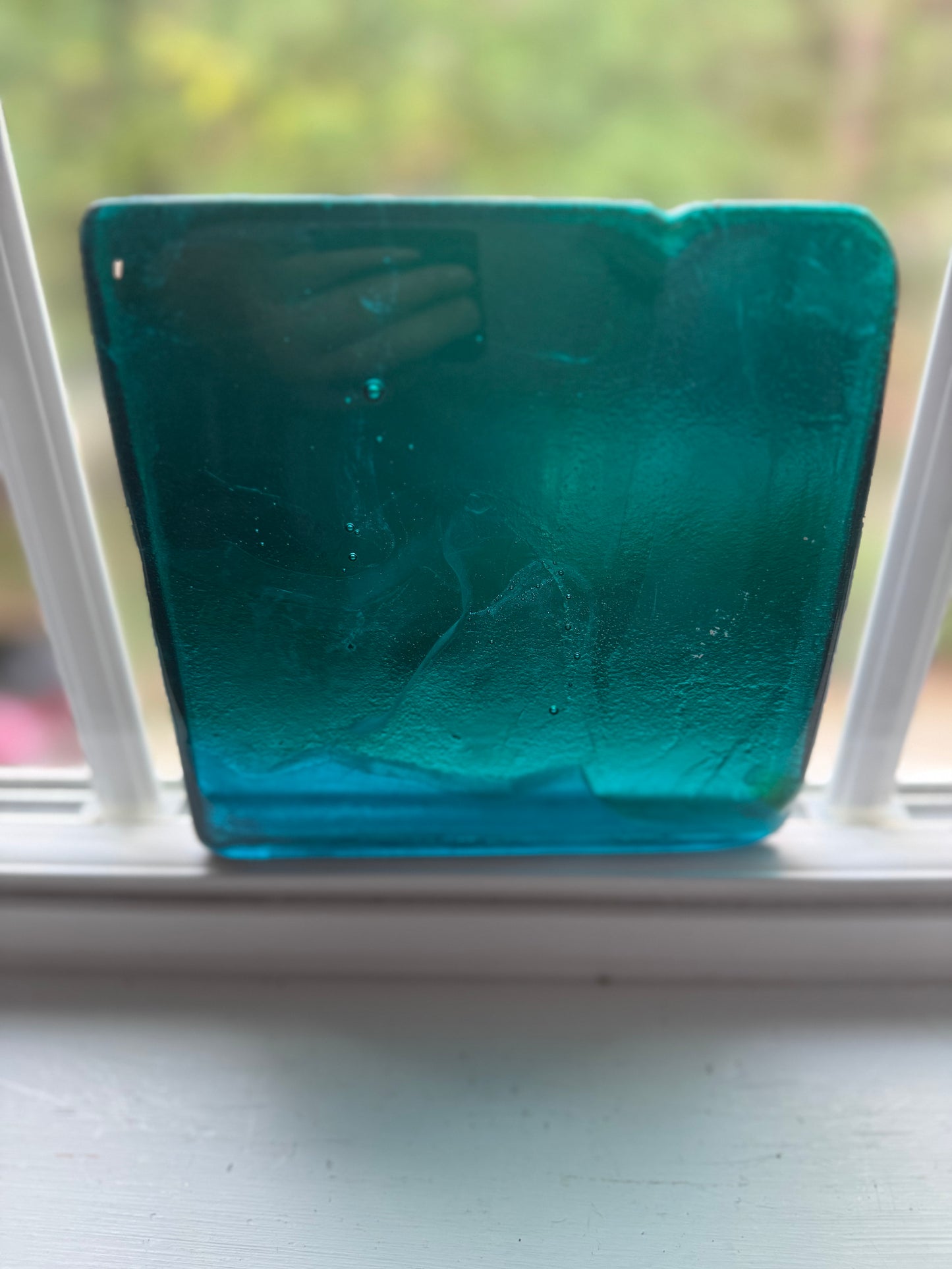 6 x 6 x 1/2 Inch Tile - Robin Egg Blue