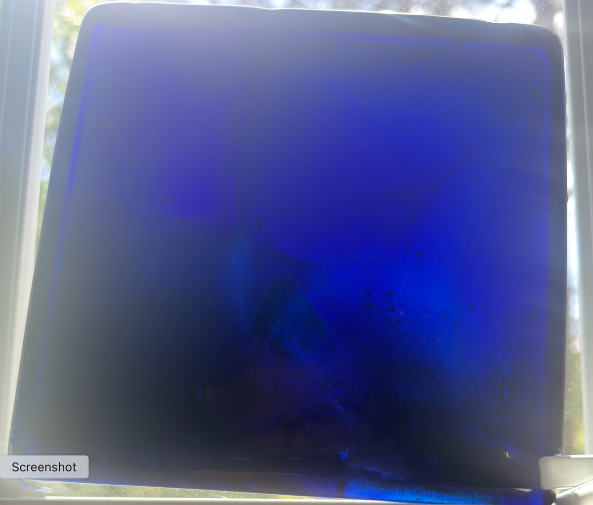 6 x 6 x 1/2 Inch Tile - Blue - Purple