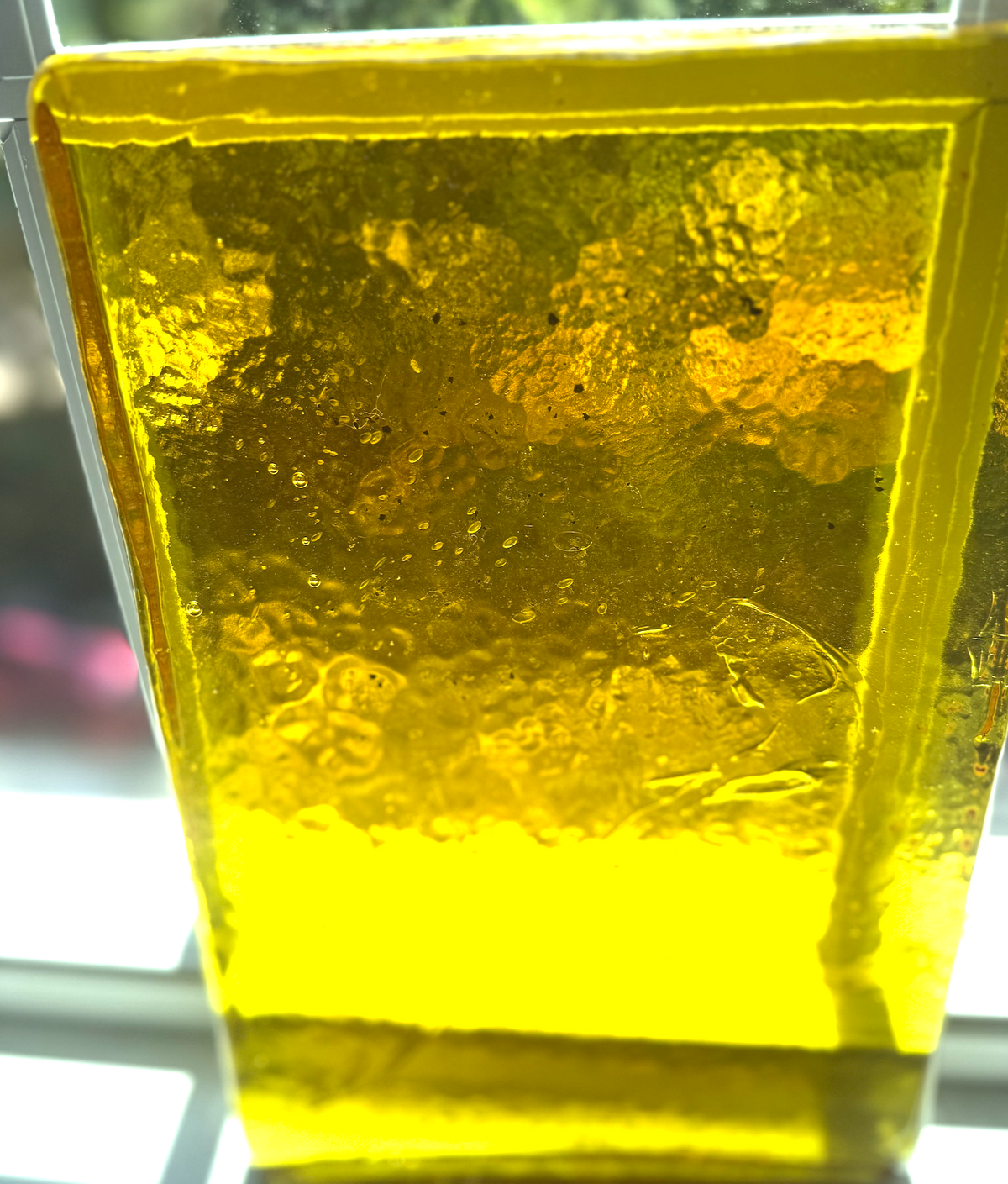 Blenko Dalle de Verre - Lemon Yellow