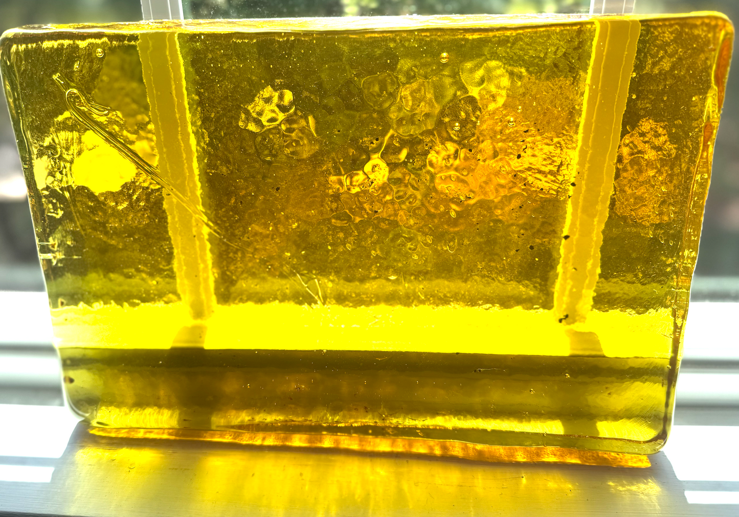 Blenko Dalle de Verre - Lemon Yellow