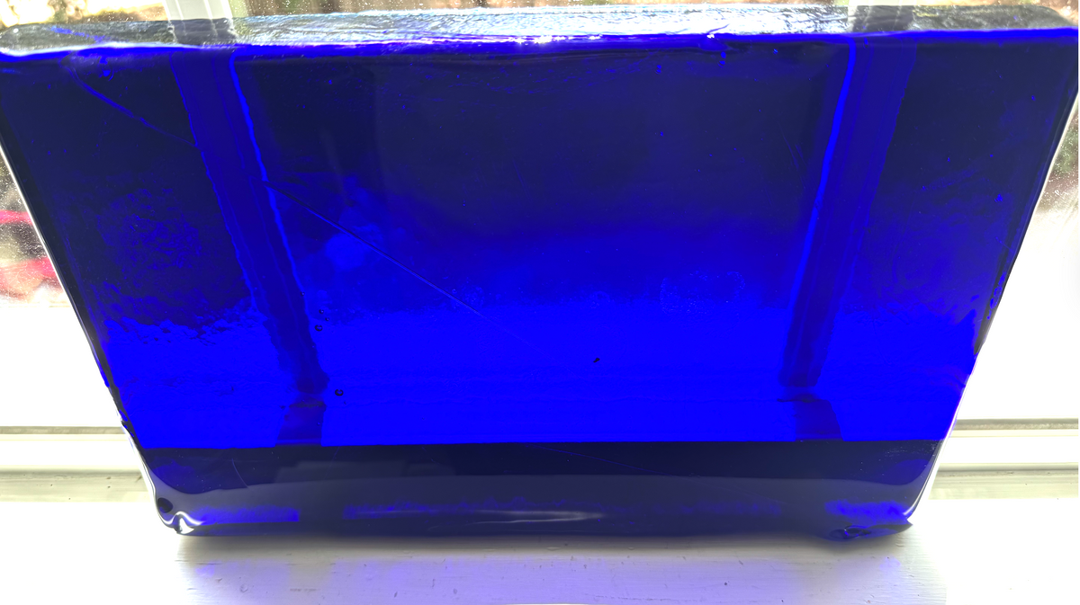 Blenko Dalle de Verre - Blue Cobalt