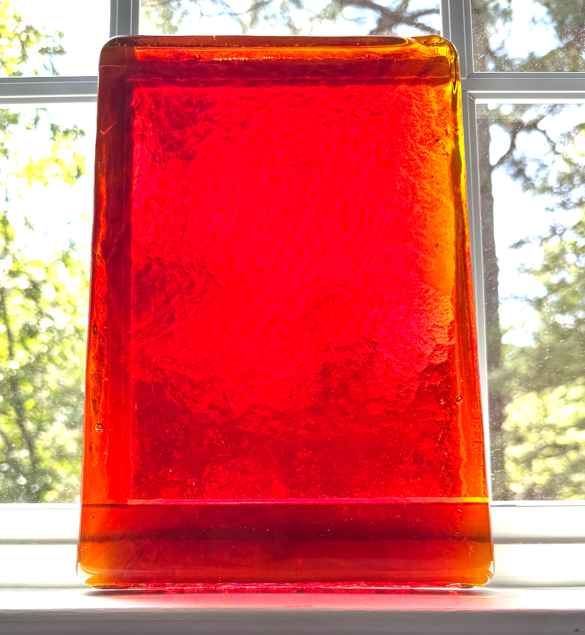 Blenko Dalle de Verre - Tangerine