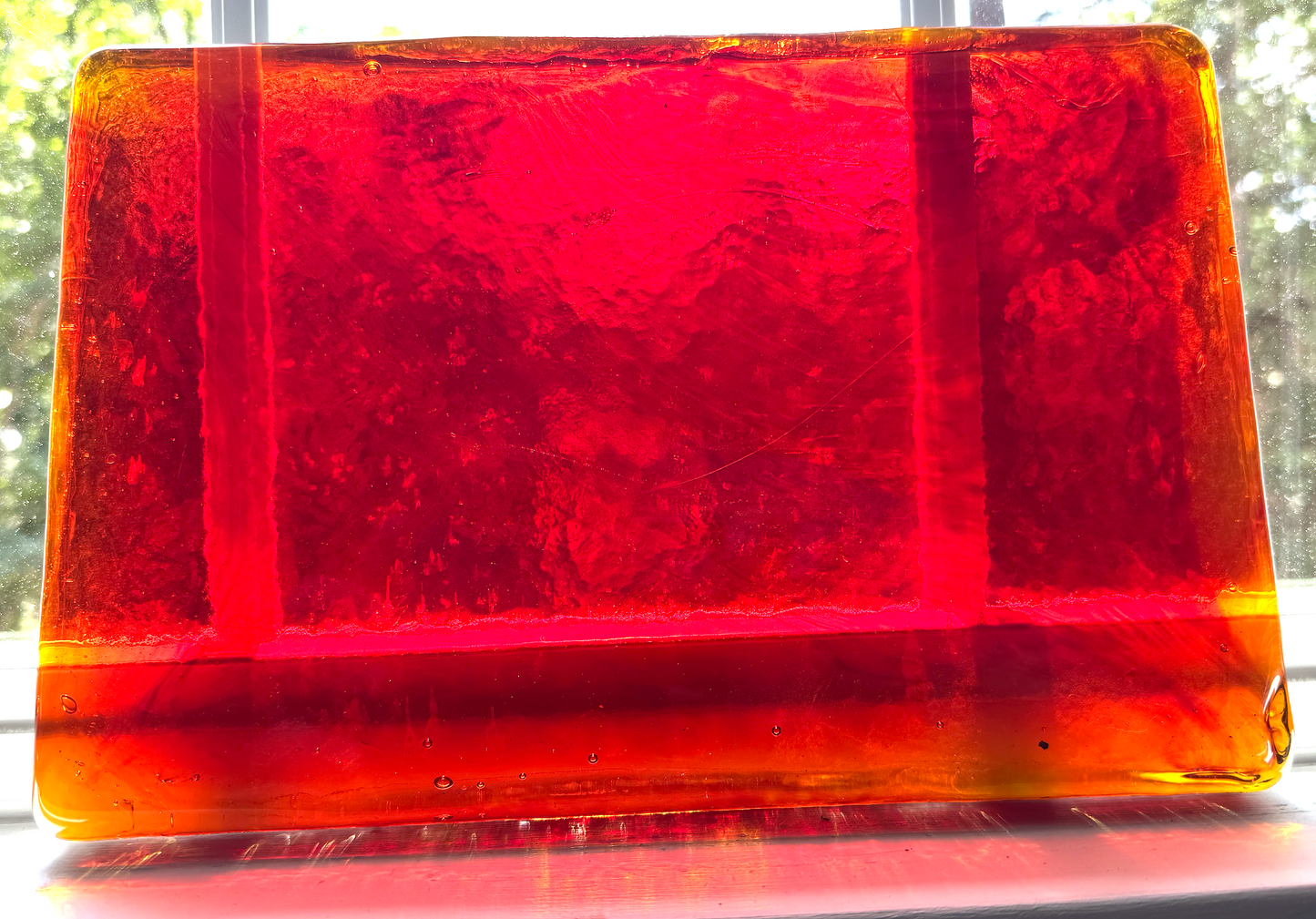 Blenko Dalle de Verre - Tangerine
