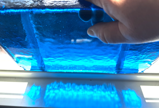 Blenko Dalle de Verre - Turquoise