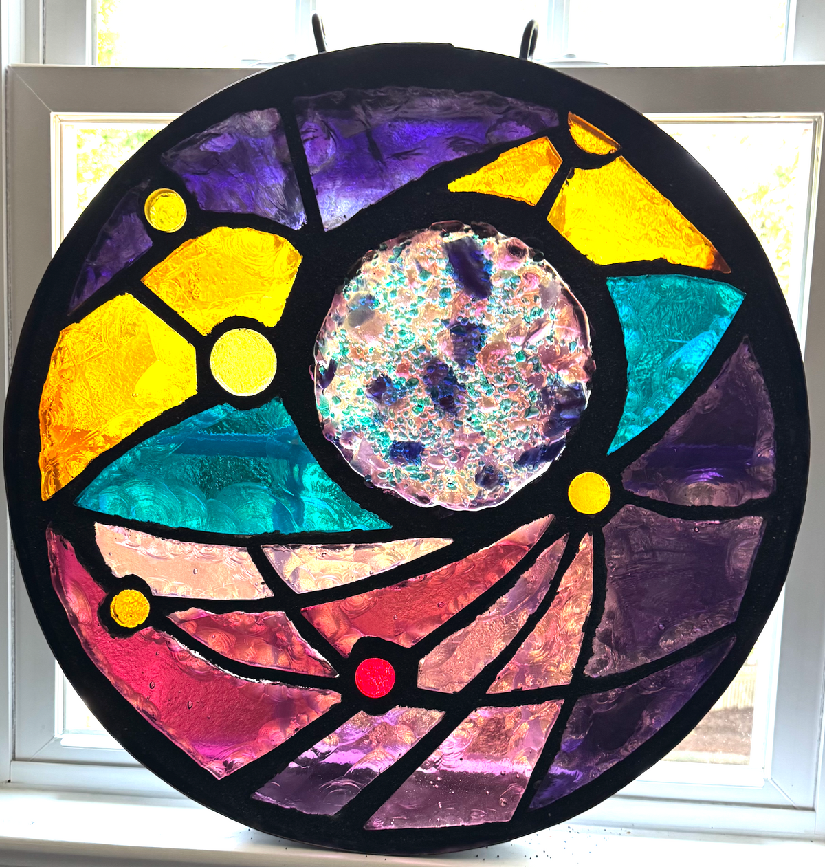 Original Art - Cosmic Galaxy in Purple