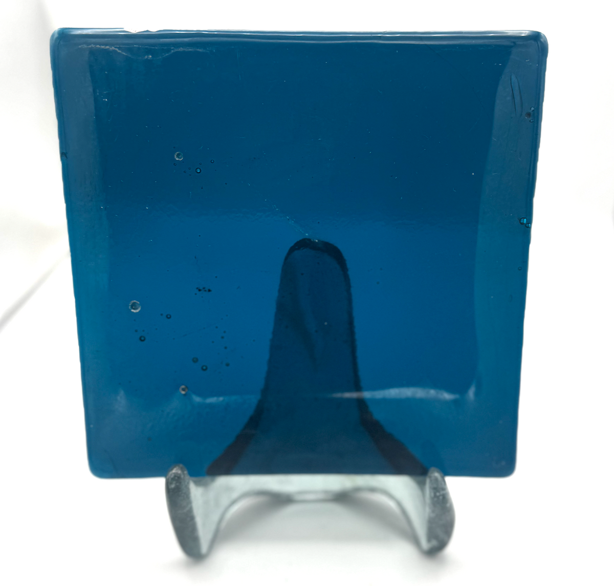 Blenko Dalle de Verre (Pony Size 8 x 8) - Turquoise Blue