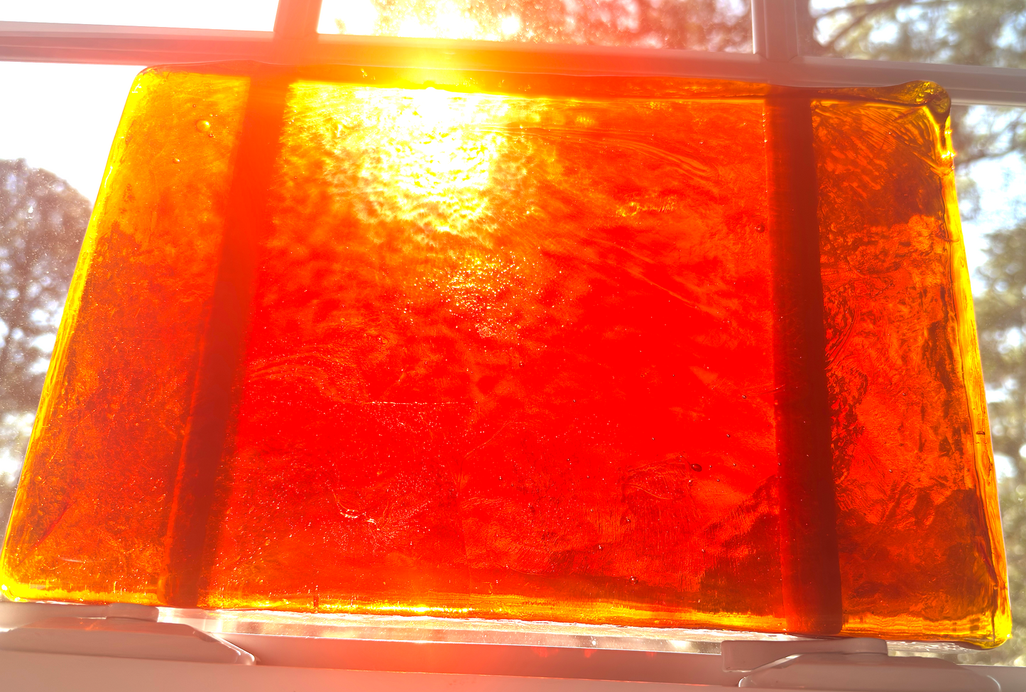 Blenko Dalle de Verre - Tangerine