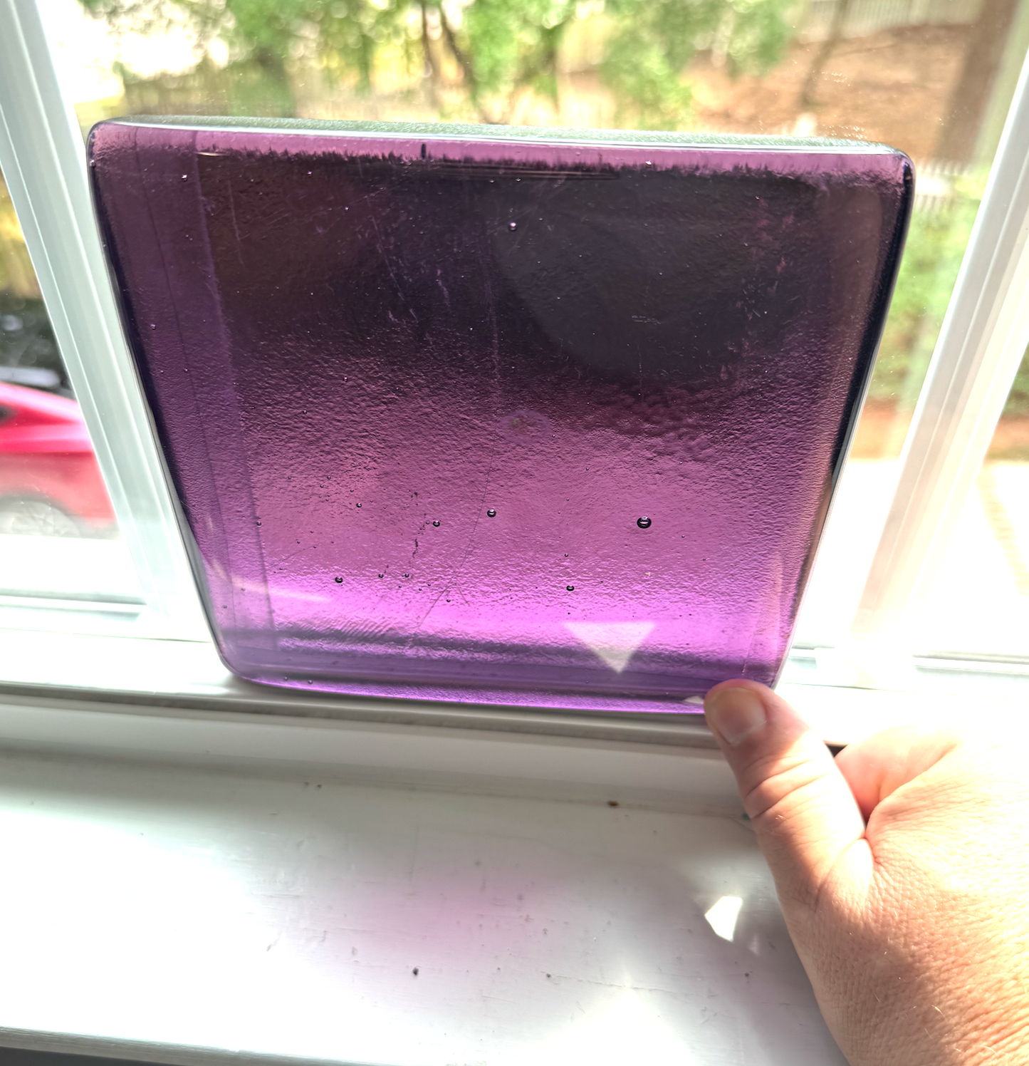 6 x 6 x 1/2 Inch Tile - Lilac