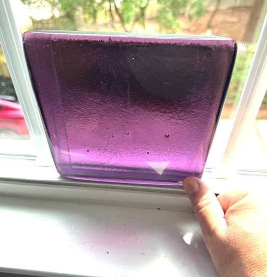 6 x 6 x 1/2 Inch Tile - Lilac