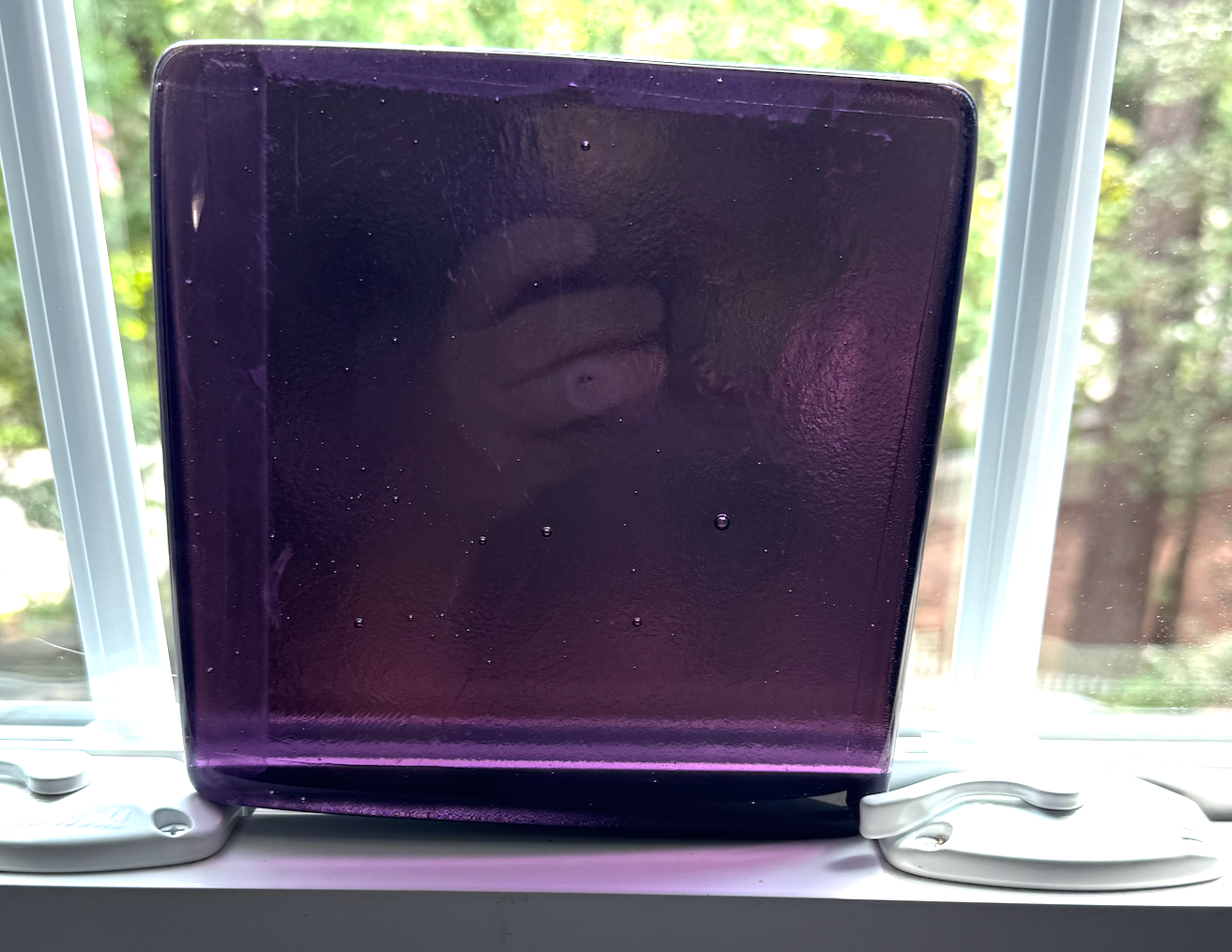 6 x 6 x 1/2 Inch Tile - Lilac