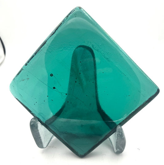 6 x 6 x 1/2 Inch Tile - Robin Egg Blue
