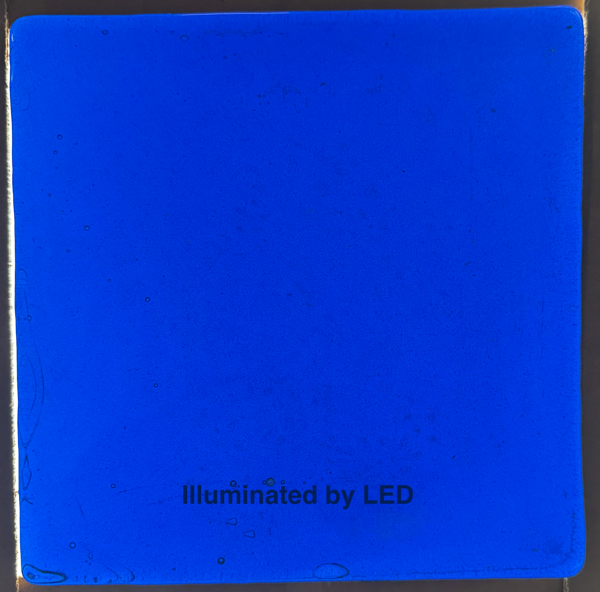 Blenko Dalle de Verre (Pony Size 8 x 8) - Medium Blue